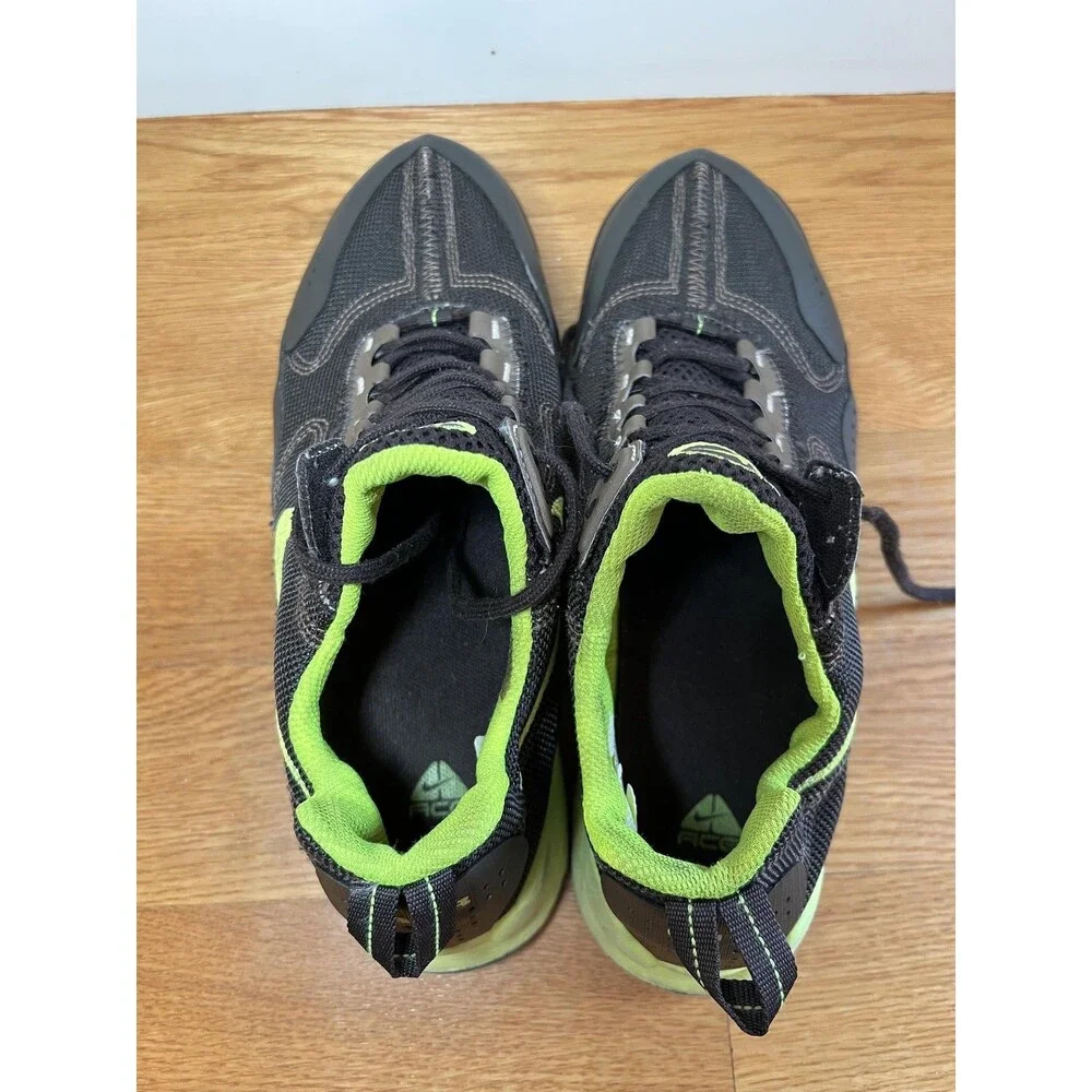 Nike ACG Wildedge Shoes Mens Size 8.5 Black Volt Trail Running Sneakers